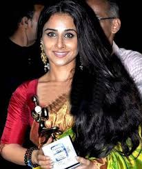 ACTRESS VIDYA BALAN SAYS SHE IS VERY PARTICULAR ABOUT HER HAIR : – A. K.  Nandy's